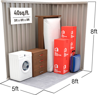 40 sq ft Storage Unit