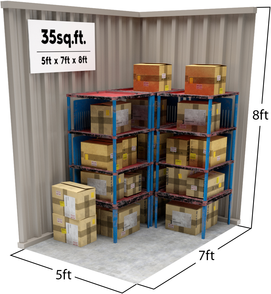35 sq ft Storage Unit